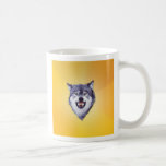 Custom Courage Wolf Template Mug