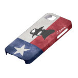 Custom Distressed Texan Flag Cowboy iPhone Case