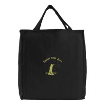 Custom Fishing Embroidered Bag