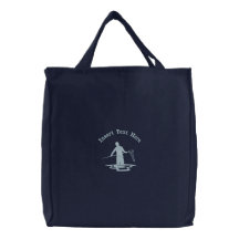 Custom Fishing Embroidered Bag