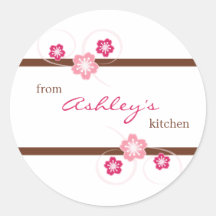 Custom From the Kitchen of Sakura Stickers