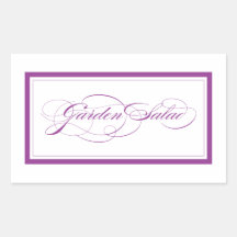 Custom_garden salad rectangular stickers