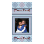 Custom General / Family Argyle Style Photo Card