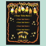 Custom Halloween Business or Personal flyers
