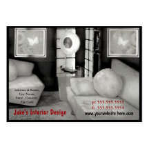 Custom Interior Design / Fashion Business Card