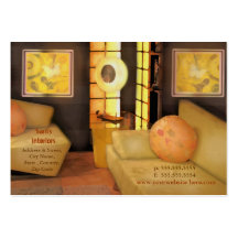 Custom Interior Design / Fashion Business Card