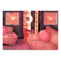 Custom Interior Design / Fashion Business Card