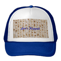Custom Matzoh Kippah Passover Pesach Seder Hat