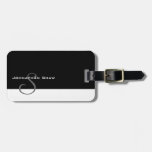 Custom Monogram 5 Travel Bag Tags