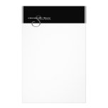 Custom Monogram 5S Personalized Stationery