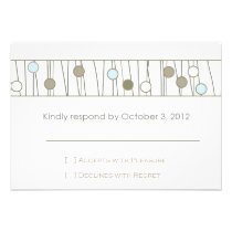 Custom_Monogram Wedding RSVP invitations