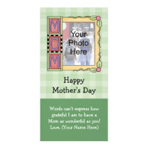 Custom Mother's Day Photo Cards