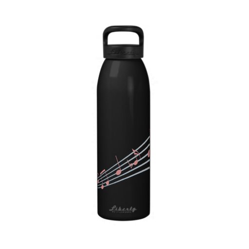 Custom Music Sheet Reusable Water Bottles