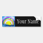 Custom Name Character Bumper Sticker