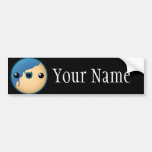 Custom Name Character Bumper Stickers