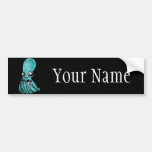 Custom Name Character Bumper Stickers