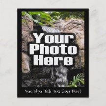 Custom Personalised Digital Photo Add Your Picture Flyer