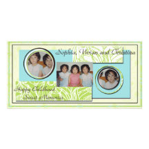 Custom Photo Card for 3 Photos