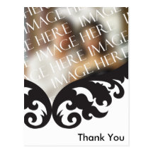 Custom Photo Thank You Card After ... - Customised Postcard