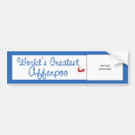 Custom Photo! Worlds Greatest Affenpoo Bumper Stickers