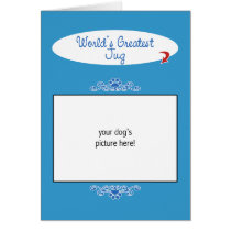 Custom Photo! Worlds Greatest Jug cards