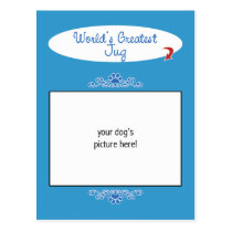 Custom Photo! Worlds Greatest Jug postcards