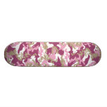 Custom Pink Camo Skateboard
