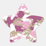 Custom Pink Camo Stickers