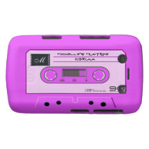 Custom Pink Mix-Tape Blackberry Case