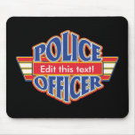 Custom Police Officer Mousepads