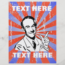 Custom Ron Paul Flyer