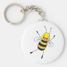 Custom Shirts : Happy Bee Shirts Key Chains