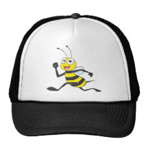 Custom Shirts : Running Jumping Bee Shirts Hats