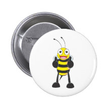 Custom Shirts : Thumbs up Bee Shirts Button