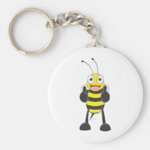 Custom Shirts : Thumbs up Bee Shirts Key Chain