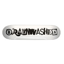 Custom Skate Deck Brainwashed