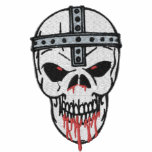 Custom Skull Embroidered Shirt