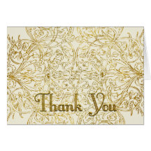 Custom Thank You 3 Shelley Greeting Cards