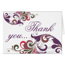 Custom Thank you Greeting Cards