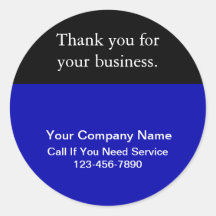 Custom Thank You Stickers