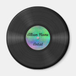 Custom Vinyl Record Magnet