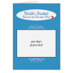 Custom Worlds Greatest Bouvier des Flandres Mix Greeting Card