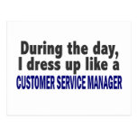 Customer Service Manager During The Day Postcards