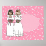 Customisable 2 Brides Wedding Poster 2