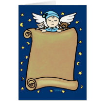 Customisable Birth Announcement for Baby Boy Card