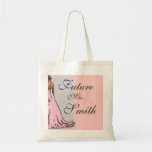 Customisable blushing bride furture mrs. bag