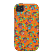 Customisable Catrina Sugar Skulls iPhone 4/4S Cover