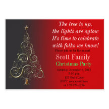 Customisable Christmas Party Invitation
