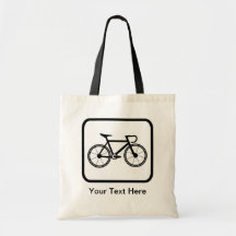Customisable Cyclist Logo Canvas Bags