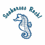 Customisable Embroidered Seahorse Tees